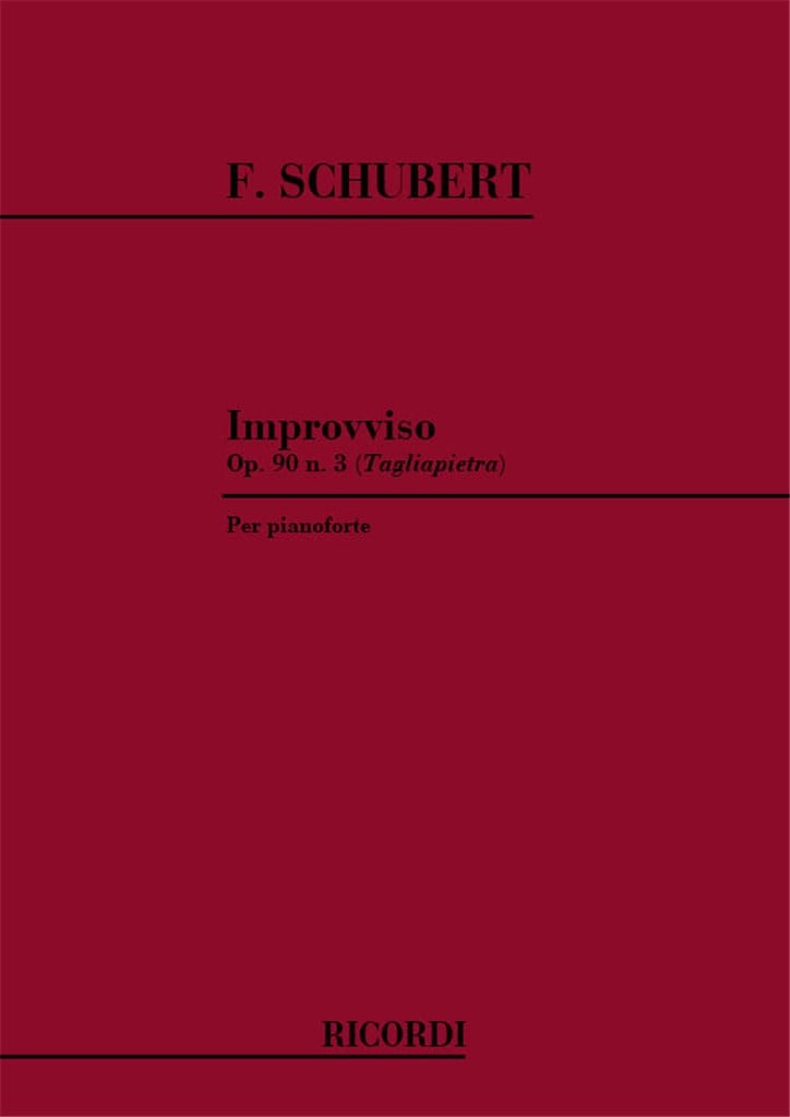 Improvvisi Op. 90 D. 899: N. 3